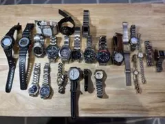 ホ*ト様 【腕時計　ジャンク　まとめ売り24点】SEIKO CITIZEN CA