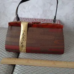 大島紬のバック