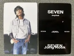 ジョングク　グク　BTS seven セブン　CK トレカ　カード　防弾少年団