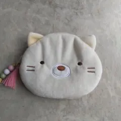 すみっコぐらし フェイスポーチ ねこ 未使用