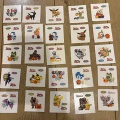 ポケモンパンシール ハロウィンセット　25枚