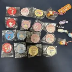 レトロ　サンリオ　缶バッジセット
