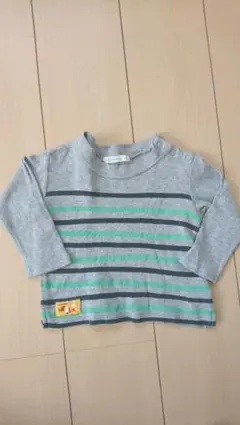 ヨーカドー ８０ ボーダー Tシャツ ロンT サクラクレパス