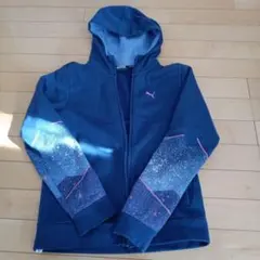 パーカー 160cm ネイビー