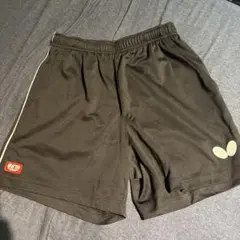 【本日限定値下げ】BUTTERFLY 卓球用ショーツ 黒
