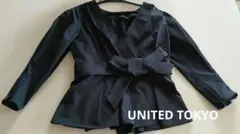【UNITED TOKYO】2WAY カシュクール 七分袖のサムネイル
