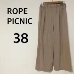 ROPE PICNICロペピクニックカジュアルパンツ 【M】ゆったりウエストゴム
