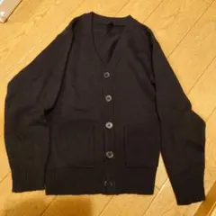 黒 Vネック カーディガン 120センチ