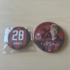 北海道コンサドーレ札幌　岡田大和選手　缶バッチ