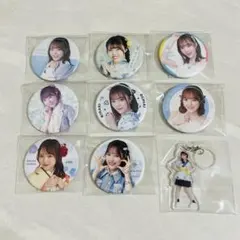 落合希来里 缶バッジ めじるしアクキー