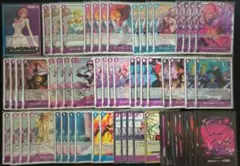 青紫レイジュ　デッキ　ワンピースカード