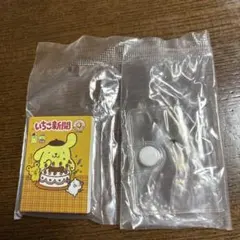 サンリオキャラクターズ いちご新聞 豆ガシャノート ポムポムプリン