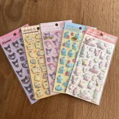 サンリオ ぷくっとシール5枚セット
