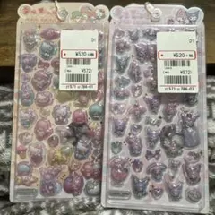 正規品 2枚セット サンリオ うるちゅるPOPシール