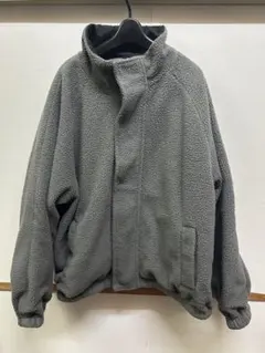 リバーシブル ナイロン×フリース オーバートラックブルゾン