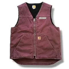 スペシャル ヴィンテージ カーハート ベスト XL バーガンディ CLY エンジ 2025年最新】carhartt ダック ベストの人気アイテム - メルカリ