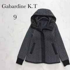 【ギャバジンケーティー】 キルティングジャケット 美品 ファー フード ポケット