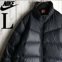 ナイキワンポイント刺繍ロゴ入りダウンジャケット 定番カラー