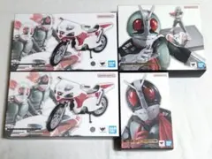 S.H.Figuarts 仮面ライダー新1号•新2号&新サイクロン号×2