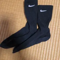 NIKE ソックス ブラック　２５センチ