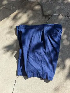 ナス紺◎　90's polo ralph lauren コットン　ショーツ