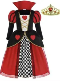女王 コスプレ ハロウィーン 仮装 子供 女の子 プリンセス アクセサリー付