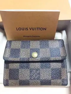 ルイヴィトン コインケース ダミエ ラドロー N62925 エベヌ