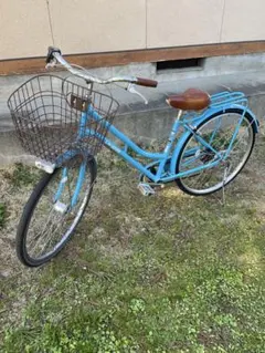 ブラウン シティサイクル 26インチ 前部バスケット付き - メルカリ