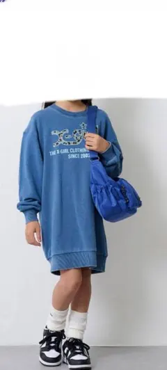 x-girl stages☆スウェットワンピース 140