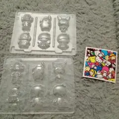 サンリオなかよしグミ　キャラクター レジンモールド 2個セット