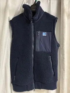 【人気モデル】ヘリーハンセン フリースベスト L ネイビー
