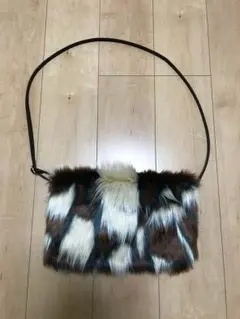 ファーバッグ 2way クラッチバック