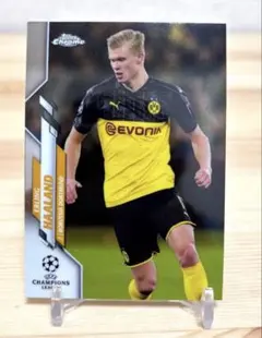 アーリング ハーランド Topps Chrome Gold Ray Wave - メルカリ