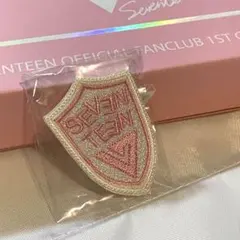 seventeen 韓国公式ファンクラブ 1期 入会特典 刺繍バッジ