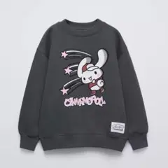 ZARA キッズ 新品 スウェットトレーナー 156 シナモロール サンリオ