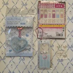 エンジェルシャカシャカアクリルキーホルダー なつかしガラケーキーホルダー キティ