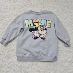 SALE ZARA Disney ミニーマウス ワンピ グレー 104cmのサムネイル