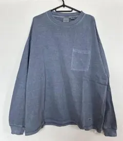 Goodwear 製品染め ポケット付き SUPER BIG L/S TEE