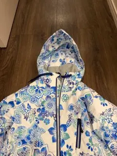 花柄フード付きスノーボードウェア S - NEW