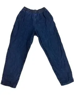 GU ダークブルー ロングパンツ