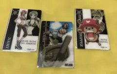 ワンピース 海賊王グミカード 3枚セット ナミ チョッパー
