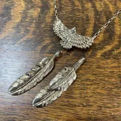 イーグル フェザー ネックレス