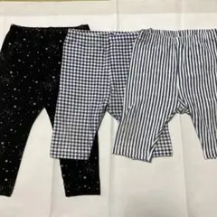 ユニクロ　80cmレギンス3点セット