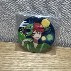 からぴち じゃぱぱ 缶バッジ 真夏の桃まつり