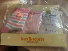 ミキハウス　ホットビスケッツ　靴下　3足セット