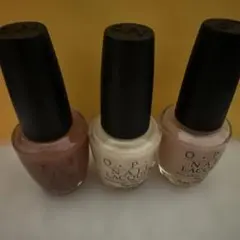 O.P.I ネイルラッカー 3色セット