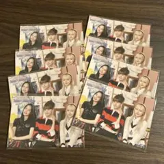NiziU ユニット ファンミ オンライン くじ ステッカー 8枚セット
