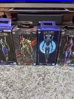 エヴァンゲリオン 一番くじ A賞 初号機 ２号機 mark 06 4体 セット