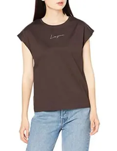 ナチュラルビューティーベーシック　ロゴ刺繍Tシャツ