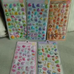 3Dシール5枚セット